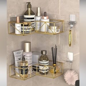 #425. Brand new shower shelves